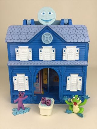 Bear In The Big Blue House Playset W Figures Carry Along Fisher Price Jim Henson