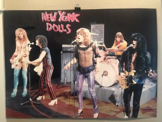 York Dolls Poster Autographed