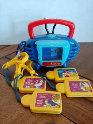 Vintage 2002 Disney Kid Clips Music Player With 4 Songs Tiger Electronics.