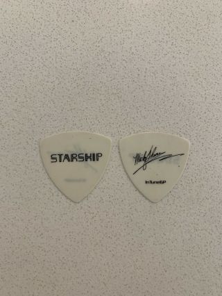 Starship Mickey Thomas Tour Issue Signature Guitar Pick Plectrum Jefferson