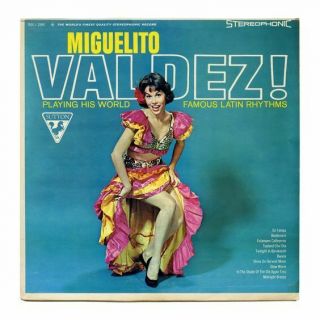 1960 Mary Tyler Moore Early Lp Record Cover Girl Model Latin Miguelito Valdez