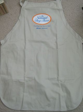 The National Dog Show Nbc Official Promotional Promo Full Length Apron One Size