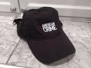Rare American Crime Tv Show Cast & Crew Hat Cap Abc Port & Company Scarce Promo