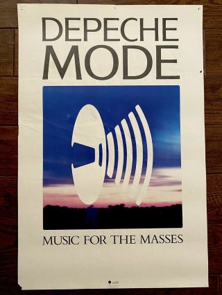 Depeche Mode Music For The Masses Poster