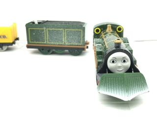 Thomas & Friends Trackmaster Train SNOW CLEARING EMILY Motorized TENDER & CAR 2