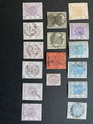 Hong Kong Stamp Duty From Queen Victoria To King George Vi Era