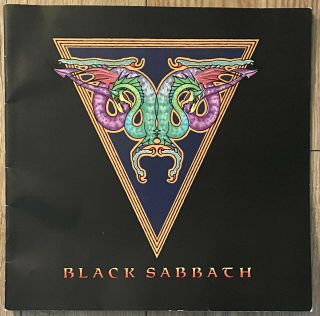 Black Sabbath World Tour 1990 / 1991 Tour Programme (uk Post)