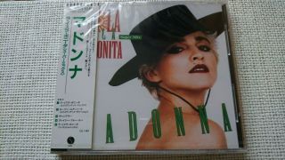 Madonna 28xd - 713 La Isla Bonita Japan Cd 1987 Obi Rare Htf