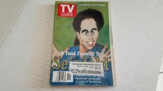 Tv Guide May 9 15 1998 Jerry Seinfeld Teri Hatcher