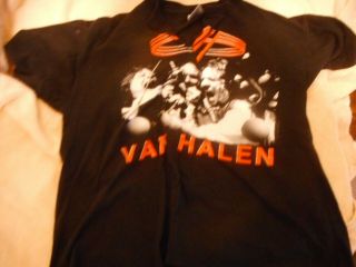 Vintage Rock T - Shirt Van Halen Live And Uncensored Xl