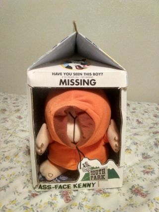 South Park Ass - Face Kenny Plush Toy Doll Figure By Comedy Central