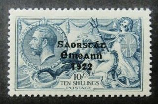 Nystamps British Ireland Stamp 58 Og H $230 J8y334