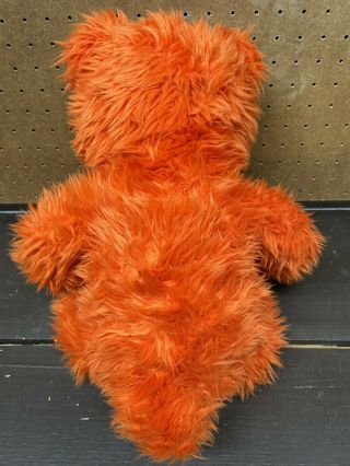 Walt Disney World Store Bear In The Big Blue House 18” Ojo Orange Bear Plush Toy 3