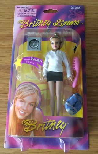 Britney Spears Doll - Baby One More Time - Play Along - Rare &