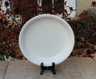 Corning Ware Winter White Pie Baking Dish Plate Pan P - 309 Near