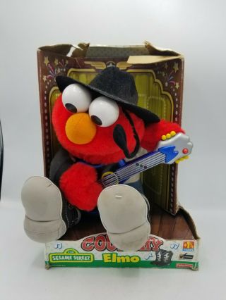 Country Elmo Sings & Plays Guitar Fisher Price Sesame Street 2000