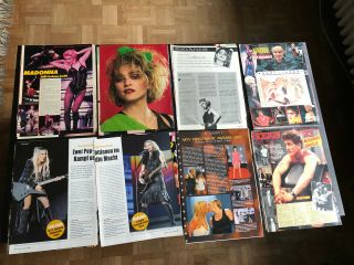 Madonna 119 Great Rare Clippings/poster 80 