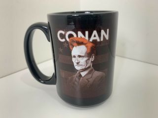 Conan O’brien Face Mug Late Night Show Coffee Mug Cup Blue