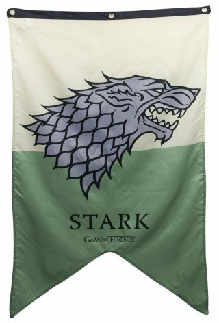 Game of Thrones Stark Banner Flag 30 x 50 inches Banner of Houses Outdoor 2