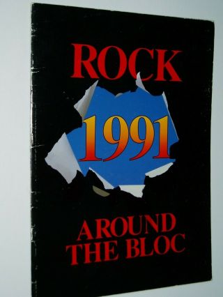 Rock Programme.  Around The Bloc.  1991.  Ac / Dc. ,  Metallica,  Ors