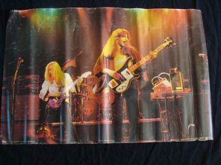 Vintage Rush Poster Commercially 1979 Pace Int Produced Poster Scotland