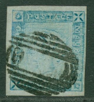 Sg 39 Mauritius 1859.  2d Blue.  Fine,  4 Margins,  Good To Large Cat £900