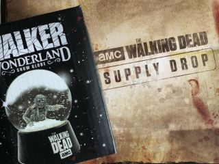 Amc Twd The Walking Dead Supply Walker Wonderland Snow Globe