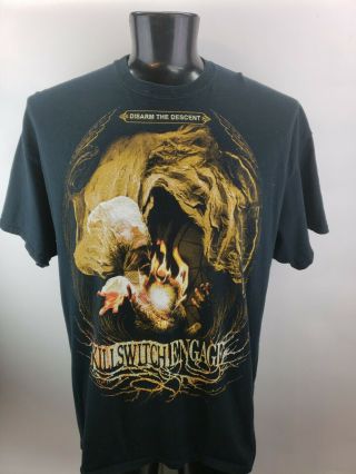 Killswitch Engage Disarm The Descent 2013 Tour 2xl Concert T - Shirt Dual Sided