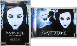 Evanescence Fallen 2003 Wind - Up Double - Sided Promo Poster 25 " X 16 " Amy Lee