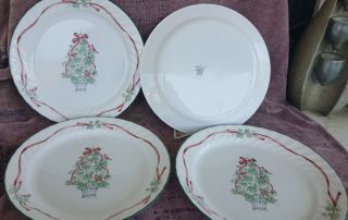 Corelle Callaway Holiday Corning Ware Ivy Dinner Plates Set Of 4