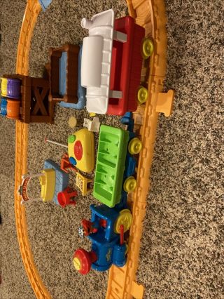 1996 Tyco Sesame Street Elmo Radio Control Railroad Train Set 2