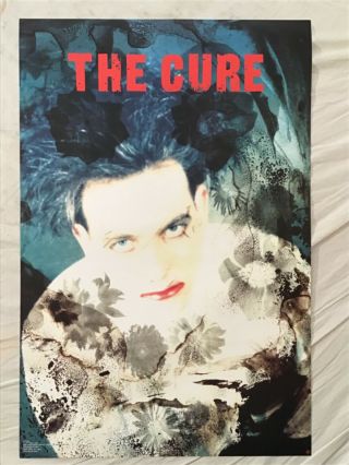 The Cure 1989 Poster Brockum York City Disintegration Robert Smith