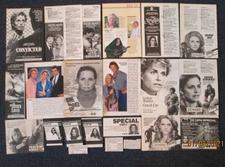 Lindsay Wagner Bionic Woman Tv Clippings Tom Wopat Jesse She Woke Up Convicted