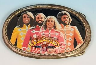 Bee Gees Peter Frampton Sgt Pepper Lonely Hearts Club Band Movie Belt Buckle