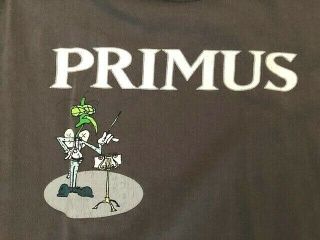 Very Rare Old School Les Claypool Primus Classic Rock Art Shirt