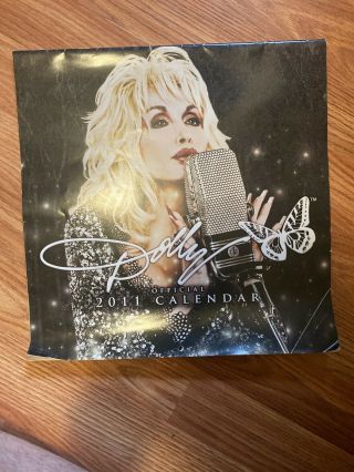 Dolly Parton Better Day Official 2011 Calendar Rare