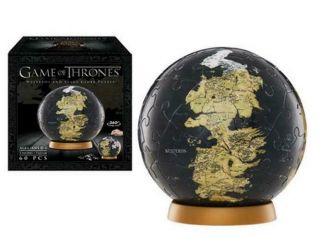 Game Of Thrones Westeros And Essos 3d Jigsaw Globe Puzzle 4d Cityscape