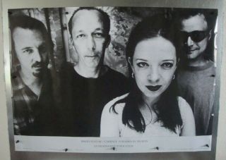 Garbage Band Vintage Music Poster 34 " W X 24 " H 1996 Pre - Owned
