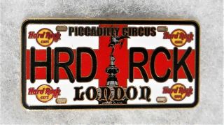 Hard Rock Cafe London Piccadilly Circus License Plate Series Pin 508095