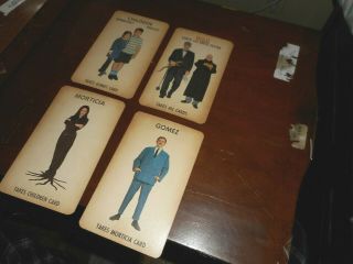 1965 Addams Family Game Cards Extremely " Rare " Fine Shape