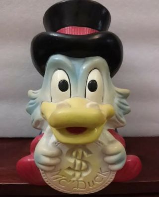 Vintage Uncle Scrooge Mcduck Duck Tales 1990 Toy Doll