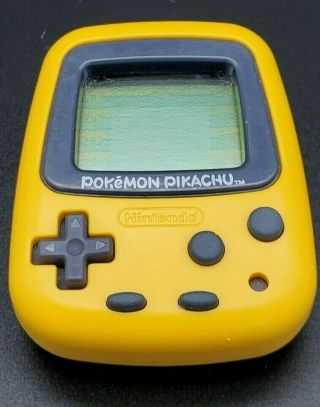 Pocket Pikachu Pedometer Pokemon Yellow NINTENDO Virtual pet Battery 2