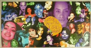 Rare Prince Most Girl 1994 Vintage Music Store Promo Poster