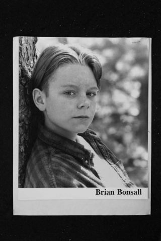 Brian Bonsall - 8x10 Headshot Photo W/ Resume - Family Ties (rare)