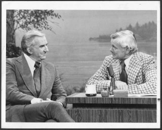 Johnny Carson The Tonight Show 1977 Nbc Tv Promo Photo Ex Mcmahon