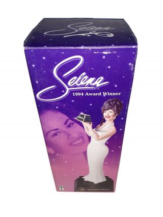 Selena Quintanilla Perez Rare 1997 Official 1994 Award Winner Statue (box Only)