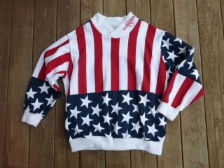 Oak Ridge Boys American Flag Patriotic Sweatshirt Stars Stripes Adult Size Large