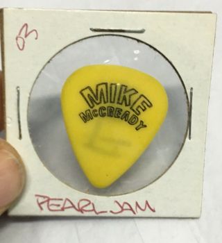 Pearl Jam - Mike Mccready Guitar Pick 2003 Rare