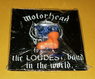 Motorhead Mega Rare Official 1983 Another Perfect Day Ear Plugs Lemmy Mip