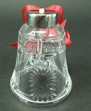 Waterford Crystal Millennium Christmas Bell Ornament 2000